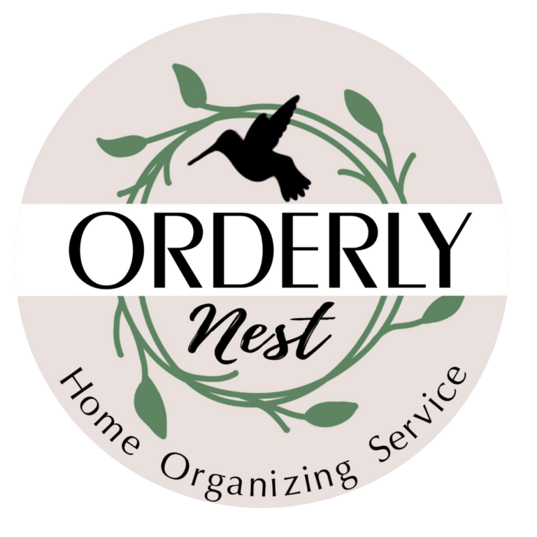 Logo for Orderly Nest Home Organizing in Salt Lake